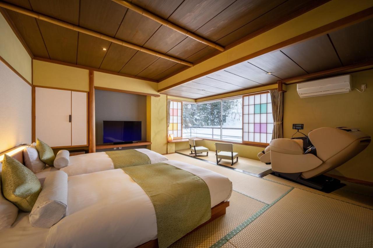 Onogawa Onsen Kajikaso Hotell Yonezawa Exteriör bild