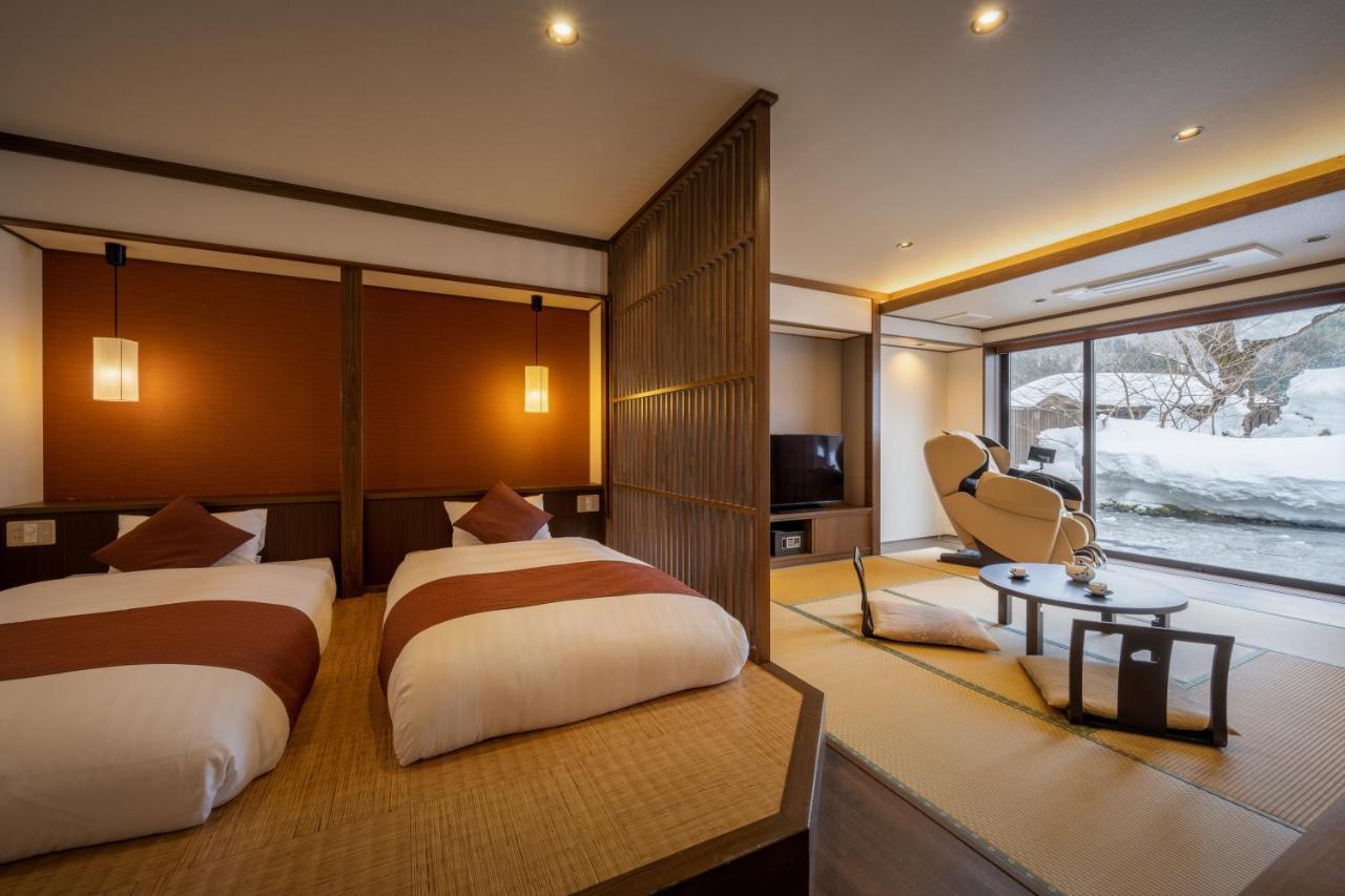 Onogawa Onsen Kajikaso Hotell Yonezawa Exteriör bild
